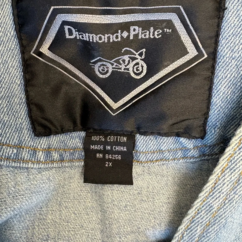 Diamond Supply Co. Light Blue Denim Vest - Picture 5 of 9